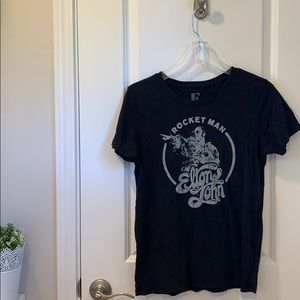 Lucky brand Elton John tee shirt